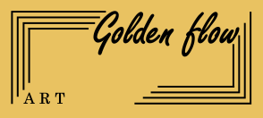 Golden Flow Art